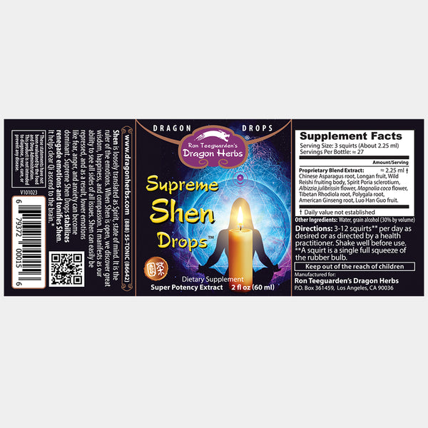 Dragon Herbs - Supreme Shen Drops (60ml/2floz)
