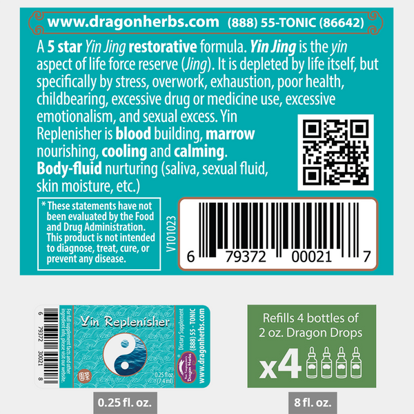 Dragon Herbs - Yin Replenisher Drops (2floz)