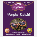 Thumbnail for Dragon Herbs - Purple Reishi Drops | Organic (2floz/60ml)
