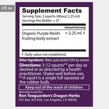 Thumbnail for Dragon Herbs - Purple Reishi Drops | Organic (2floz/60ml)