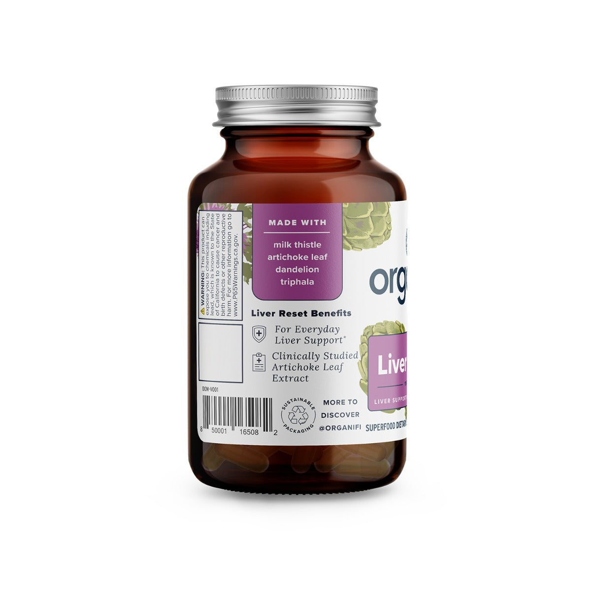 Organifi Natural Liver Reset 30caps