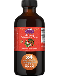 Thumbnail for Dragon Herbs Goji & Schizandra Drops 240ml (8floz)