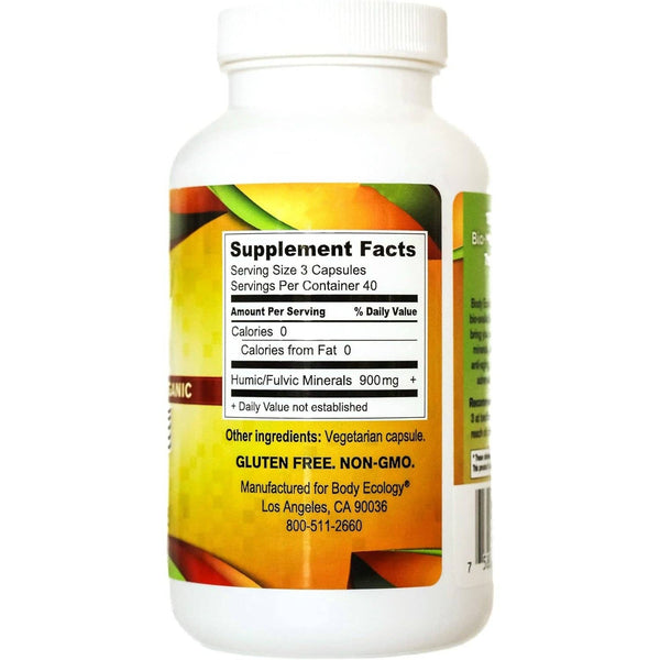 Body Ecology - Ancient Earth Minerals - Humic & Fulvic Mineral Complex (120caps)