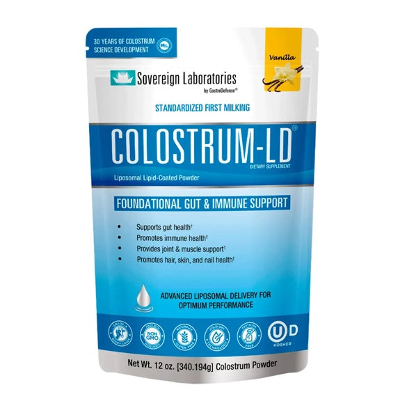 Sovereign Labs - Colostrum LD® Vanilla Powder - 12 oz. (340 grams)