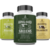 Thumbnail for Ancestral Supplements - Animal-Based Greens, Colostrum, & Intestines Bundle (Supports overall gut health, & digestion)