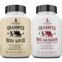 Thumbnail for Ancestral Supplements - Liver & Bone and Marrow Bundle (Supports whole body health, immunity, and bones & joints)