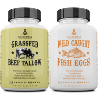 Thumbnail for Ancestral Supplements - Clear Skin & Mind Bundle (Beef Tallow & Wild Caught Fish Eggs)