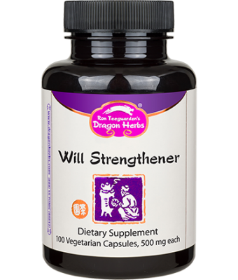 Dragon Herbs Will Strengthener (formerly Will Power) 100 Capsules (500mg)