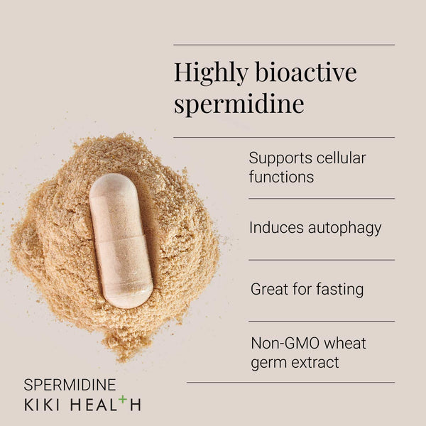 Kiki Health - Spermidine Wheat Germ Extract (60caps/700mg)