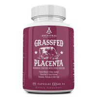 Thumbnail for Ancestral Supplements -  Grass Fed Placenta 180caps 500mg