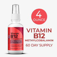 Thumbnail for Results RNA - Vitamin B12 Extra Strength 4floz (120ml)