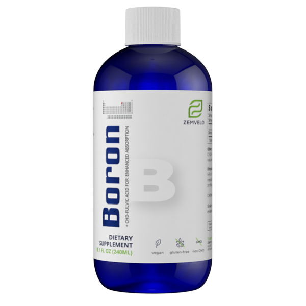 Zemvelo - BORON 240ml / 8oz (previously mineralife) 