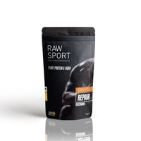 Thumbnail for Raw Sport - Elite Repair Plant Protein And BCAA 1kg (chocolate and vanilla)