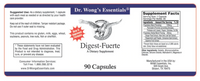 Thumbnail for Digest-Fuerte™ (Digestive Enzymes) 90 Caps (WAM Essentials)