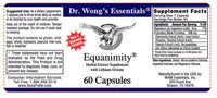 Thumbnail for Equanimity 60 Caplets (WAM Essentials)