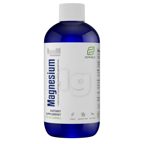 Zemvelo - MAGNESIUM 240ml / 8floz (previously Mineralife)