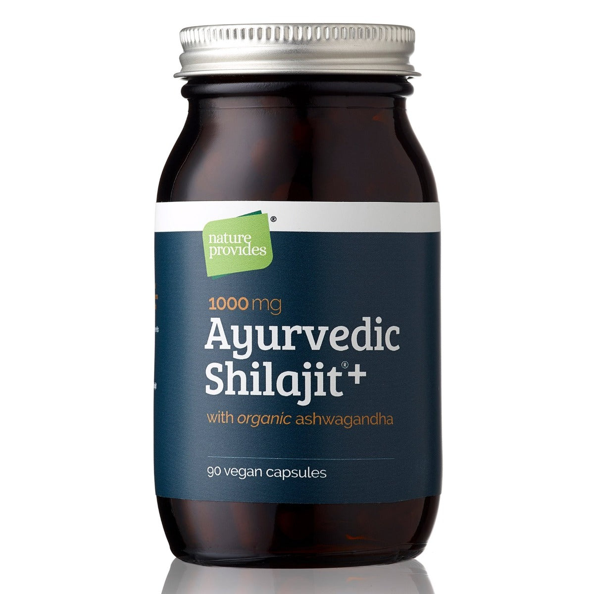 Ayurvedic Shilajit (1000MG) and Organic Ashwagandha Root - 90 VEGAN CAPSULES