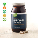 Thumbnail for Nature Provides - Ayurvedic Shilajit (1000MG) and Organic Ashwagandha Root - 90 VEGAN CAPSULES