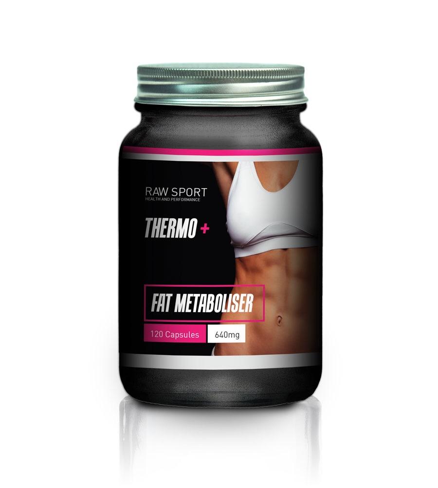 Raw Sport Womens Fat Metaboliser Formula 120 Capsules