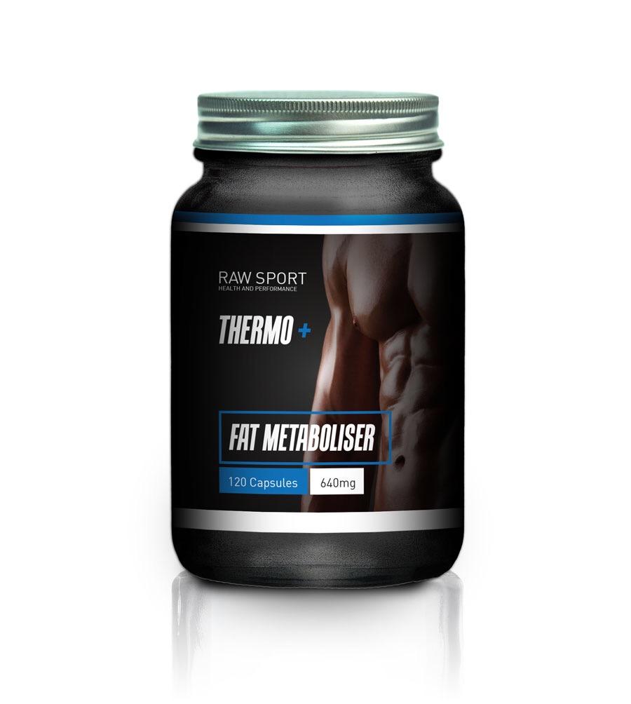 Raw Sport Mens Fat Metaboliser Formula 120 Capsules