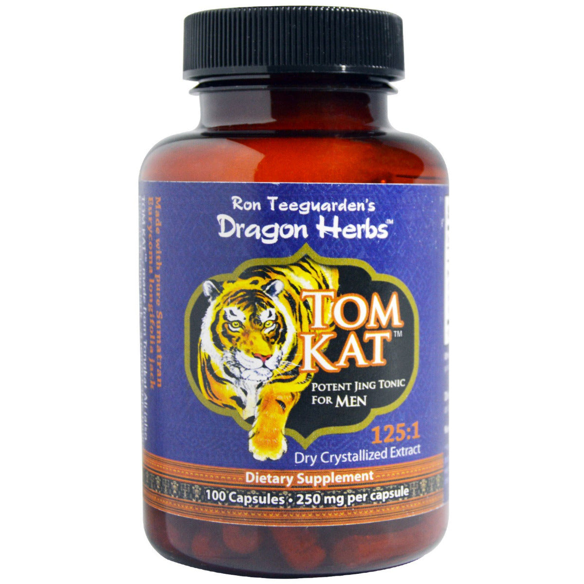 Dragon Herbs TomKat 100 capsules (250mg)