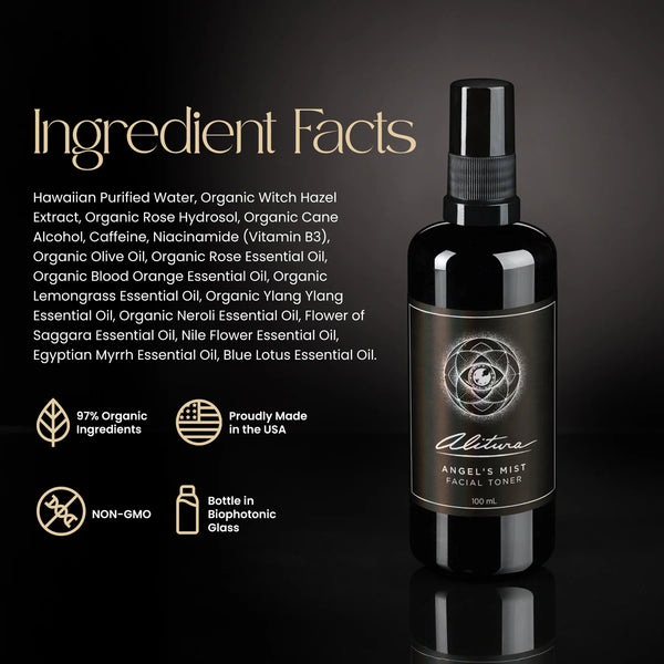 Alitura - Angel’s Mist Facial Toner | Botanical Hydration Mist (100ml)