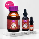Thumbnail for Dragon Herbs - 22 Reishis Liquid Extract (240ml/8floz Refill)