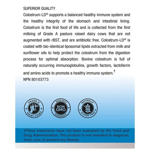 Sovereign Laboratories - Colostrum-LD® Capsules (240caps/480mg)
