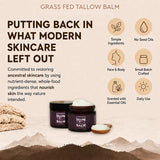 Thumbnail for Ancestral Supplements - Grass Fed Beef Tallow Balm 59ml