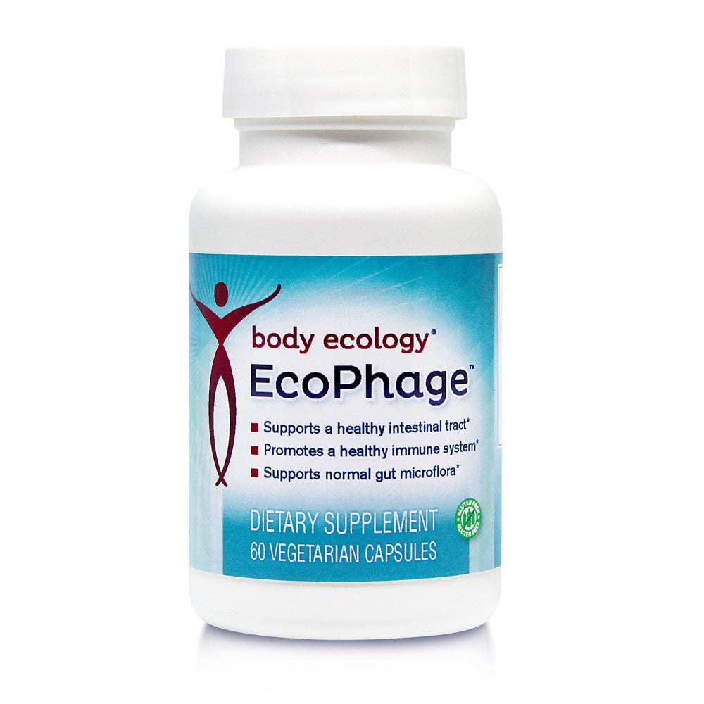 Body Ecology - EcoPhage Microbiome Support (60caps)