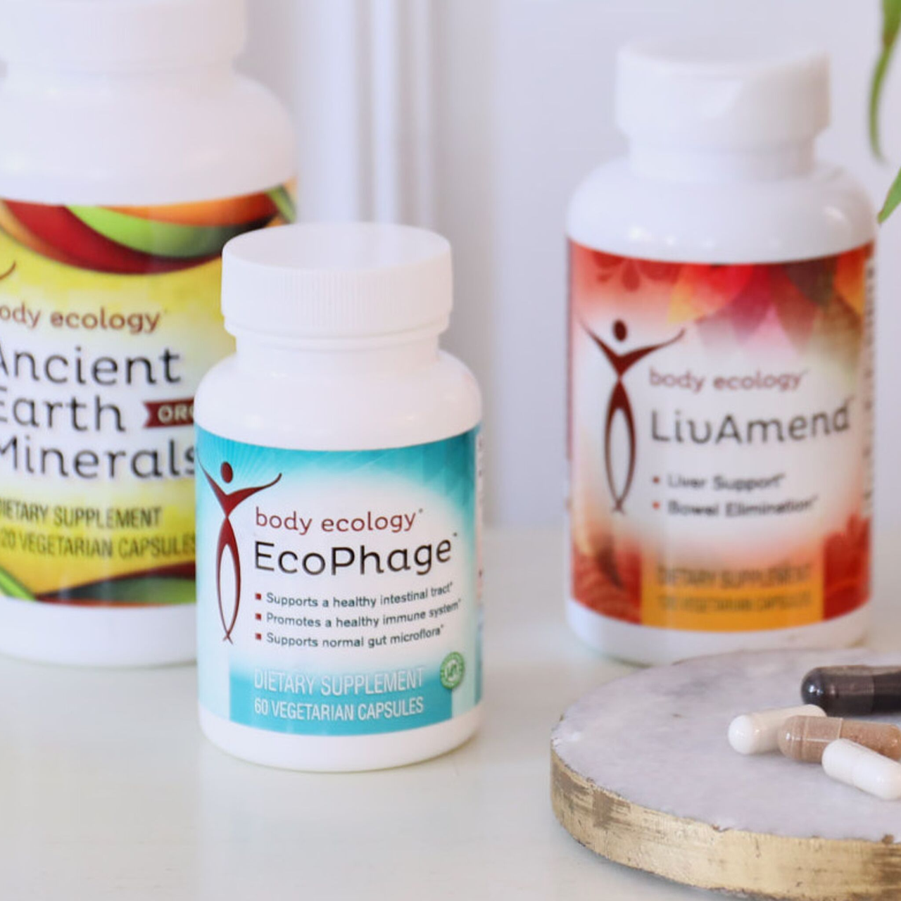 Body Ecology - EcoPhage Microbiome Support (60caps)