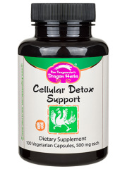 Dragon Herbs Cellular Detox Support - Bupleurum & Rehmannia 500mg 100caps