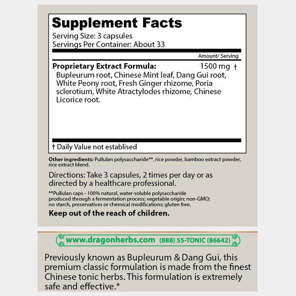 Dragon Herbs - Woman's Balance (500mg/100caps)
