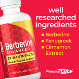 Thumbnail for Results RNA - Berberine Advanced Extra Strength 2floz (60ml) (Blood Glucose Support)