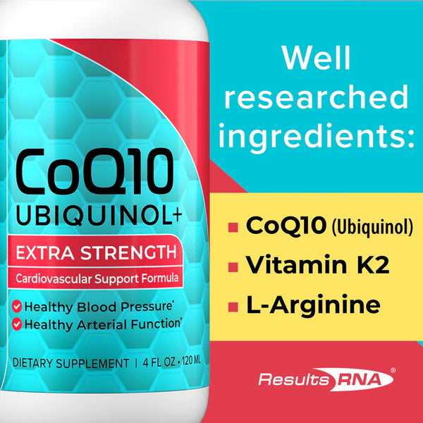 Results RNA - COQ10 Ubiquinol+ Extra Strength 2floz (60ml)