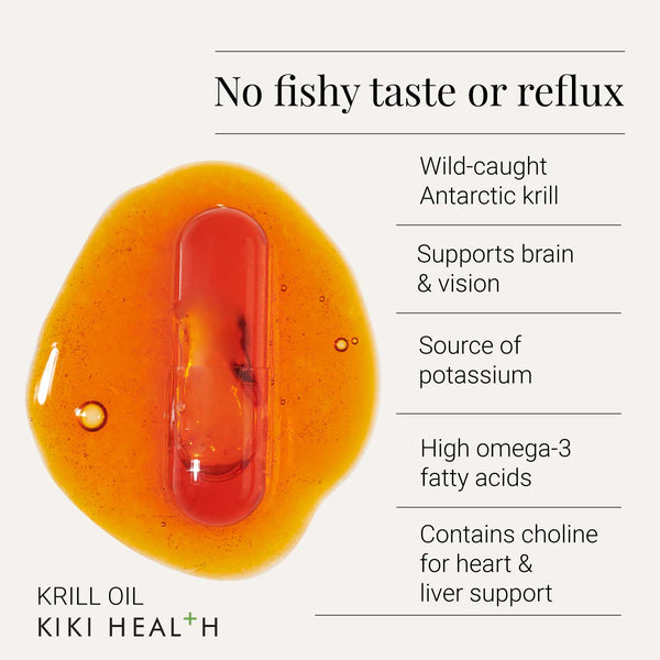 Kiki Health - Krill Oil (30 Licaps/590mg)