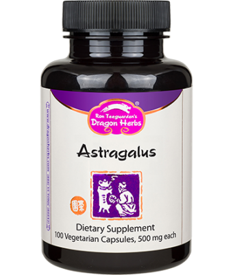 Dragon Herbs Astragalus 100 Capsules (500mg)