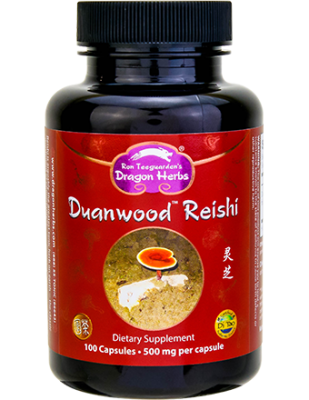 Dragon Herbs Duanwood Reishi 100caps (500mg)