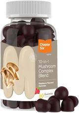 Thumbnail for Zahler - 10 in 1 Mushroom Gummies | 60 Count (Raspberry Flavour)