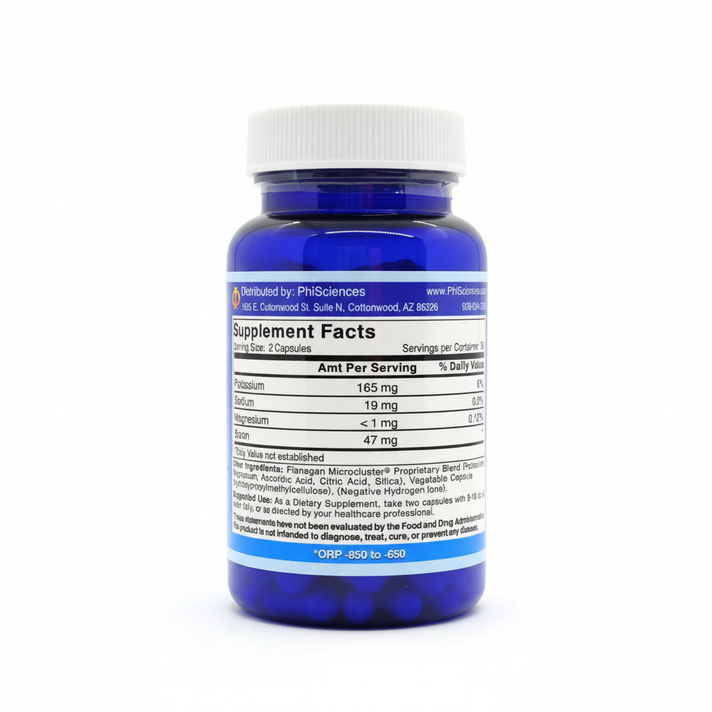 Phi Sciences - MegaHydrate - Flanagan Microcluster® Supplement (60caps)