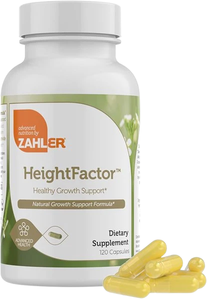 Zahler - HeightFactor 120 capsules | Healthy Growth Bone Growth Supplement