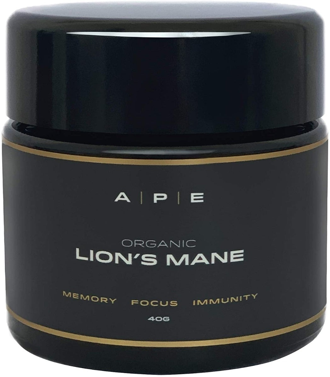 Best Before August 2024 - APE Nutrition - Organic Lion's Mane 40g