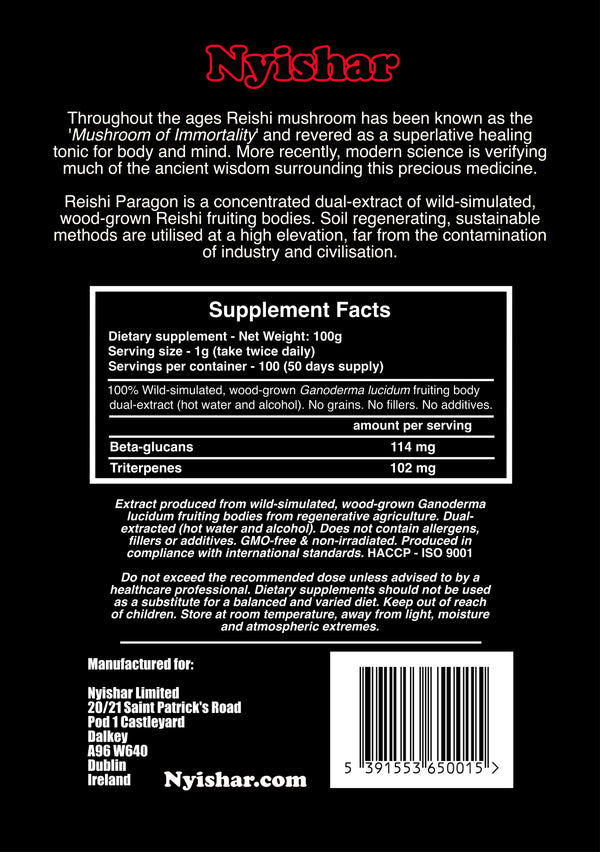 Nyishar - Reishi Paragon 100g