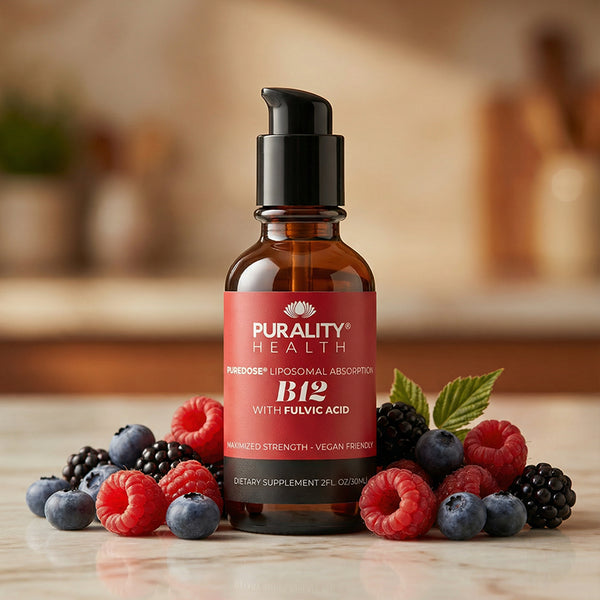 Purality Health - PureDose® Liposomal B12 2floz (60ml) 2500mcg
