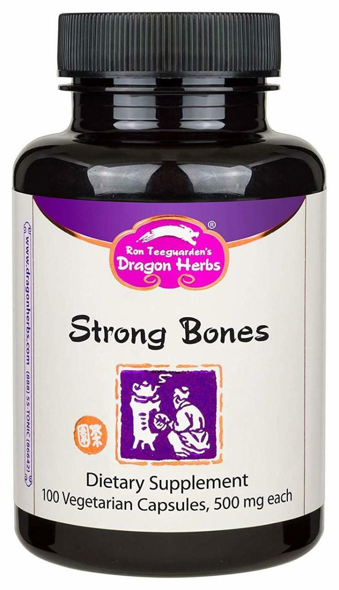 Dragon Herbs Strong Bones 100 Capsules (500mg)