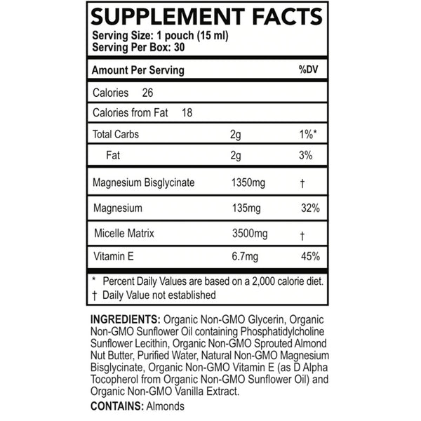 Purality Health - PureDose® Liposomal Magnesium 30x15ml Pouches (450ml)