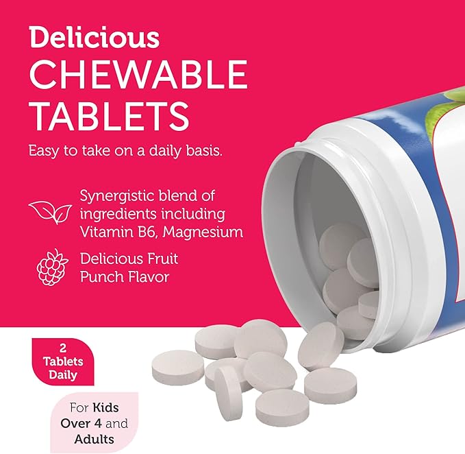 Zahler - Child Calm 60 Chewable Tablets (Magnesium for Kids)