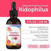 Thumbnail for Zahler - Kidophilus Liquid Probiotics for Kids 118ml (4floz) 10 Million CFU