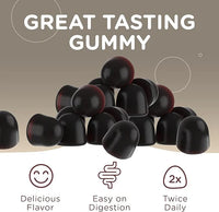 Thumbnail for Zahler - 10 in 1 Mushroom Gummies | 60 Count (Raspberry Flavour)