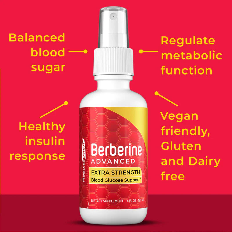 Results RNA - Berberine Advanced Extra Strength 2floz (60ml) (Blood Glucose Support)